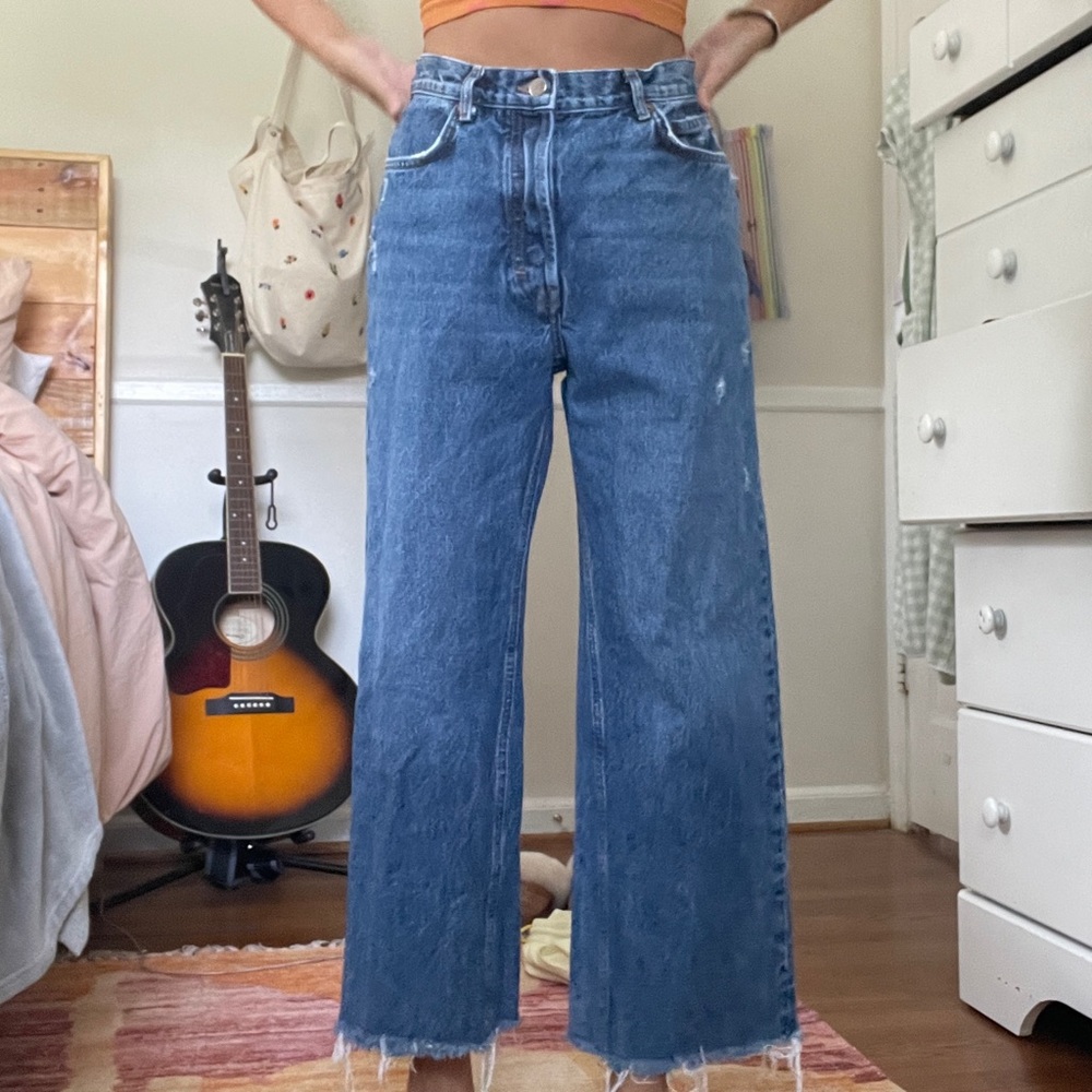 BDG Vintage Wide High Rise Jeans